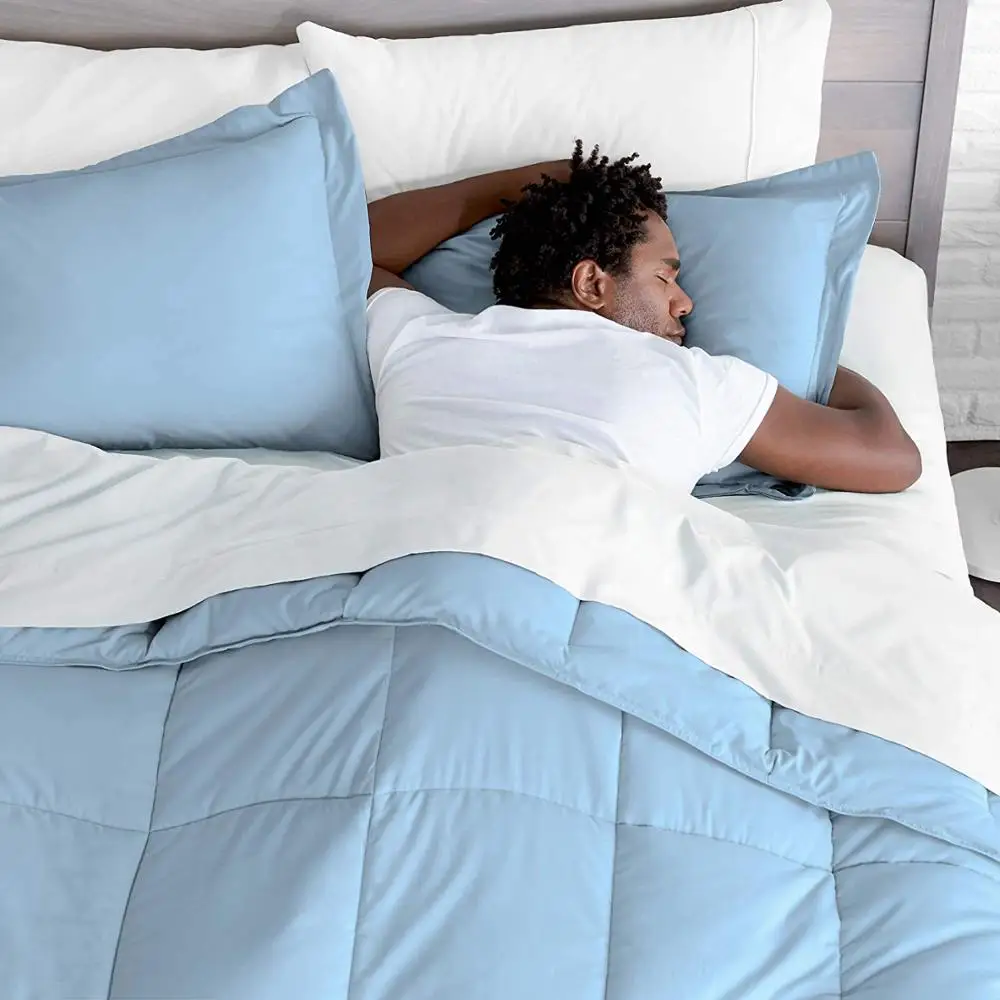 
QUEEN - DUCK Down Alternative - Ultra-Soft - Premium 1800 Series - Hypoallergenic - All Season COMFORTER SET 