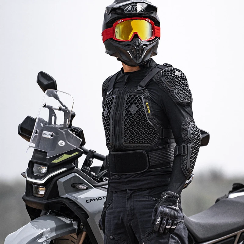 NEW Arrival High Performance Polymer Soft Aromor Jacket for Motorcycle Riding Equipment Fall Protection Jacket