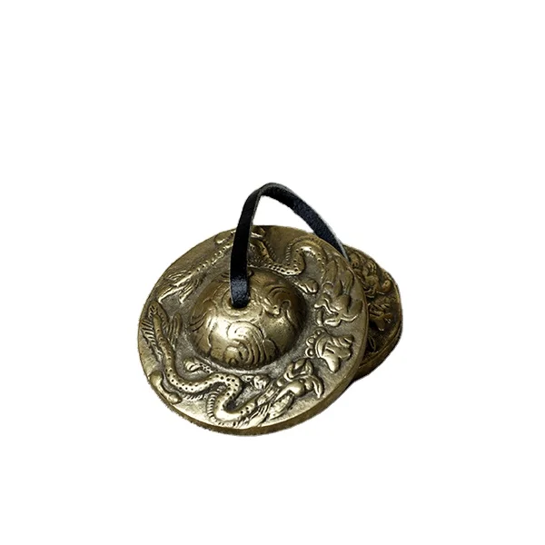 100% Natural Handmade Tingsha Bronze Bell | A Singing Bell For Meditation, Decoration, Yoga,  And Healing Purpose
