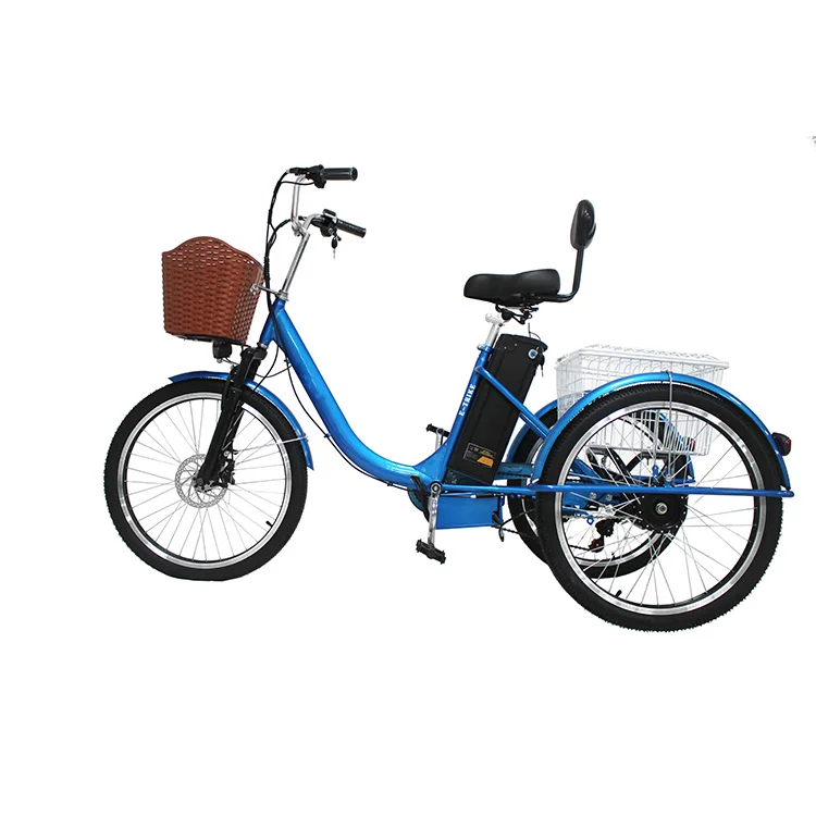 Tricycle Bike Adult 26 Inch Single Speed Cargo with Front Loading