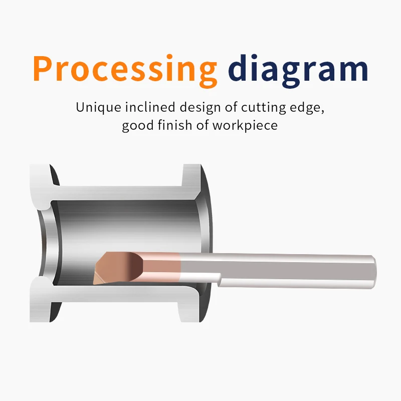 
Arestun MTR Boring Cutter for Small Hole Boring Head Lathe Cutters Set Turning Tools Coated Mini Internal Black Coating Advanced 