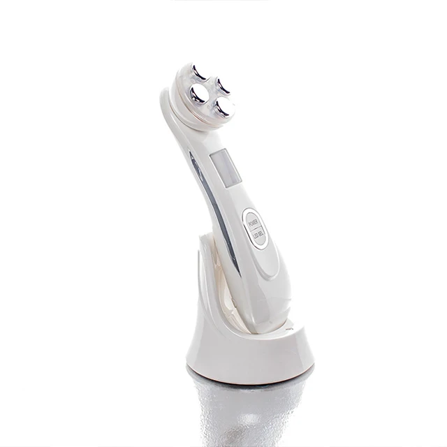Factory direct price 5 in 1 EMS Photon microcurrent Anti-wrinkles beauty machine RF led facial beauty device for home use skin
