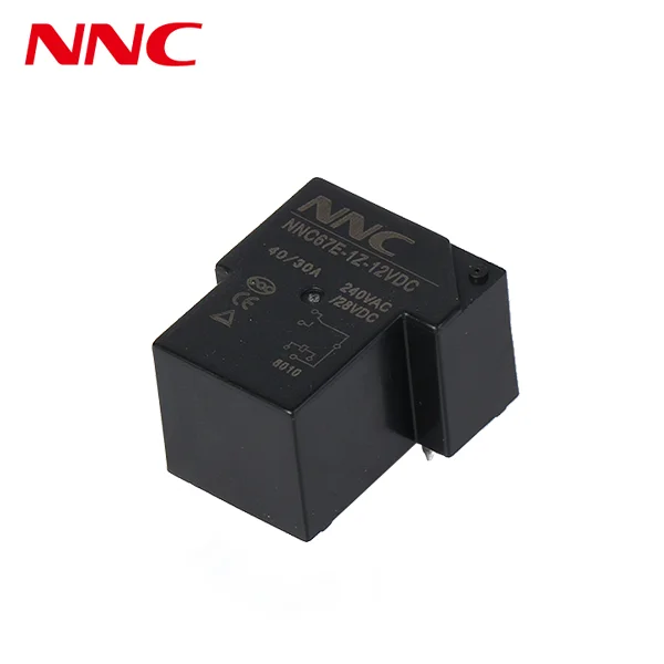 NNC electrical relay NNC67E-1Z (T90) with 5pins 30A 40A PCB nais DC12v relay
