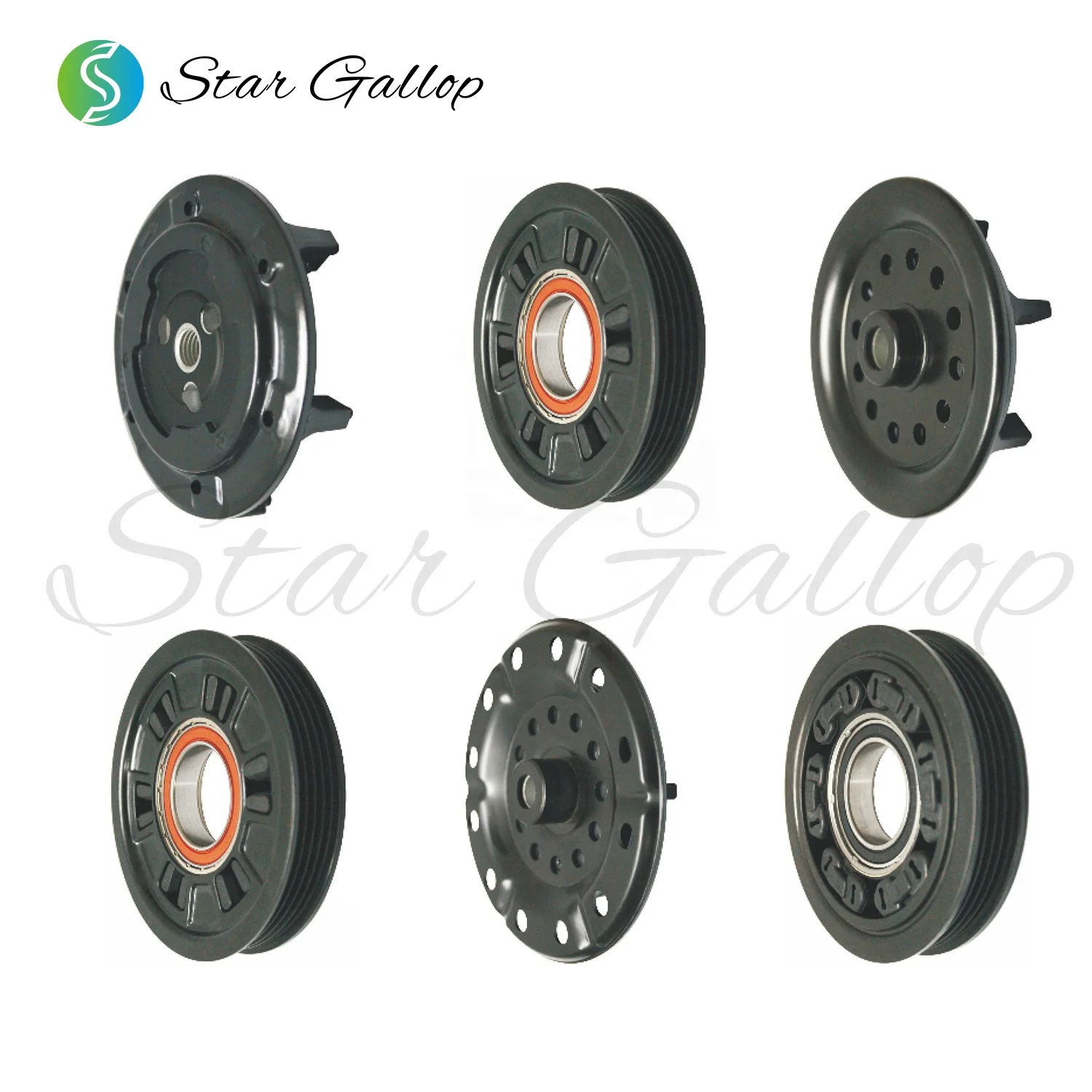 Factory car AC Compressor Clutch Car pulley For Denso Compressor Toyota Yaris 115 35*52*12mm