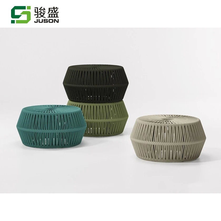 Wholesale patio wicker tea table coffee furniture garden  set  outdoor rattan side table