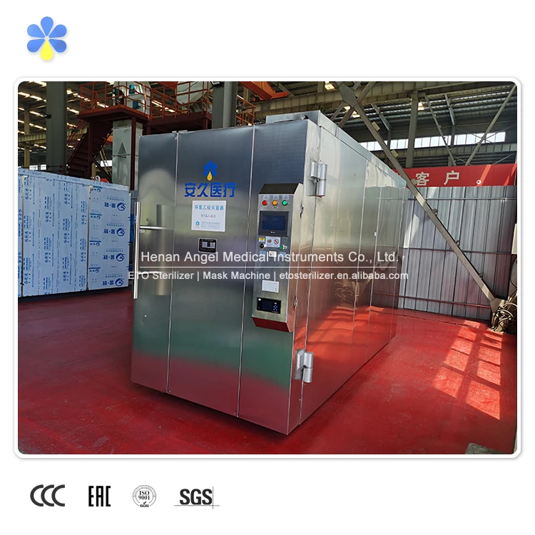 Mask Sterilization Mask Desinfecting Eo Sterilizer Eto Gas Sterilizer for Medical Glove