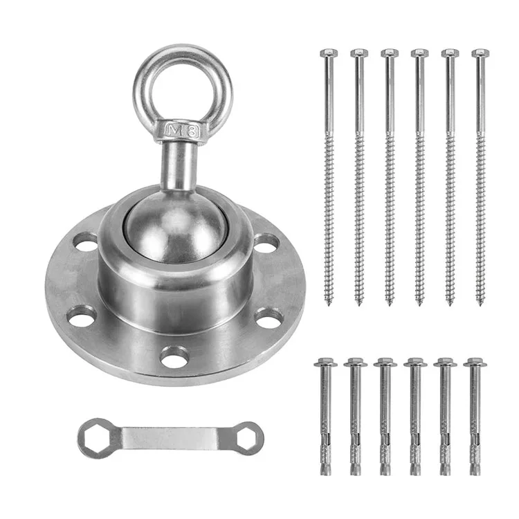 Amazon, сменная пожизненная гарантия для больших, средних и маленьких собак, двухцветный Выбор, поворот на 360 градусов для собак, анкерная стойка для собак