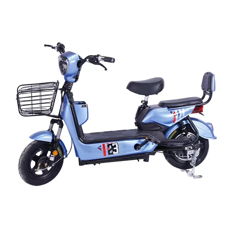 China warehouse 400w motor 48v 8ah electric motorcycle sport scooter with affordable price