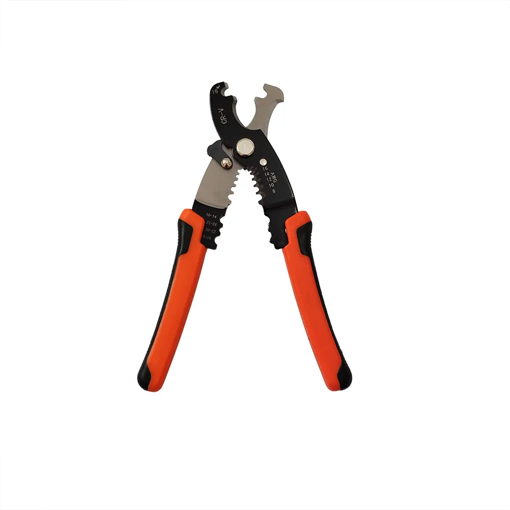 Multifunctional Cable Cutter Plier 8-16 AWG Wire Stripper Tool