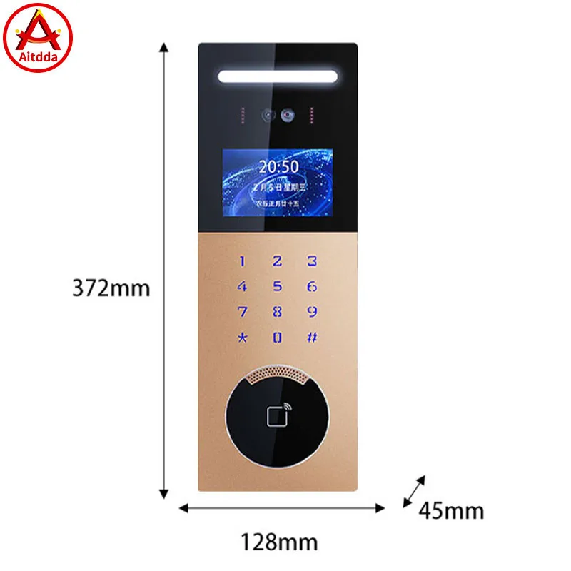 IP video intercom system telephone doorbell Villa Building Video intercom Video Intercom System For Apartments