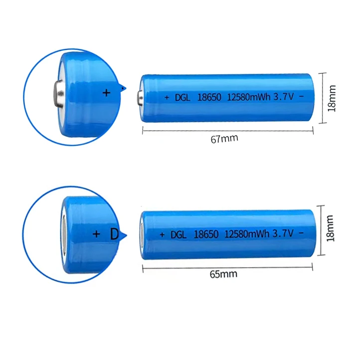 lion 3.7v 18650 3800mah rechargeable lithium ion 18650 battery