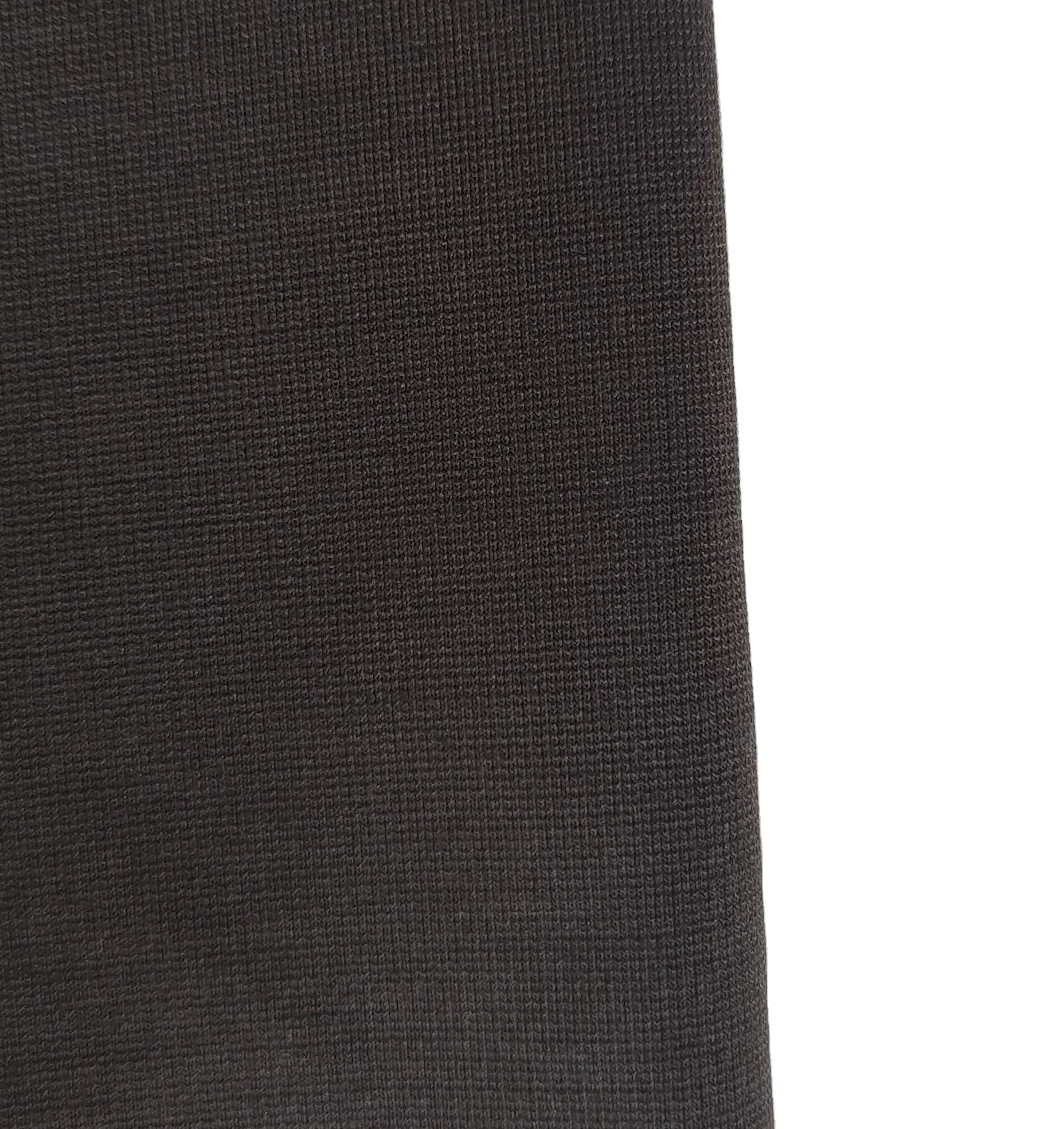 100% POLYESTER INTERLOCK KNITTING FABRIC FOR CLOTHING FASHION THICK FEEL