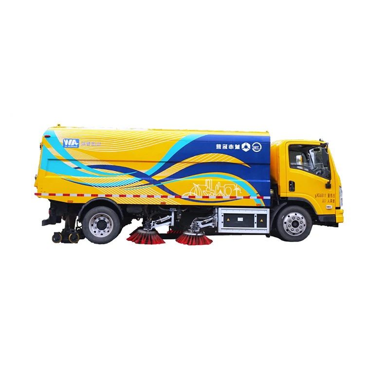 Price Cheap Road Clean Machine Floor  Sweeper Truck Industrial Cleaner Road Sweeper