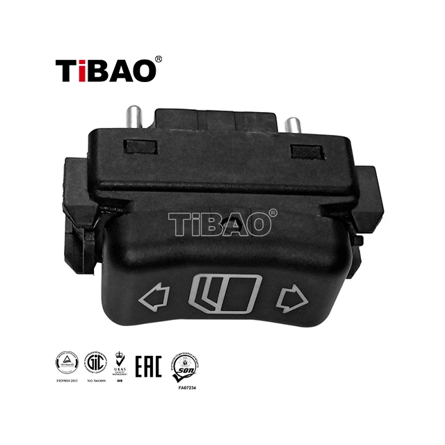 TiBAO Car Electronic Window Lift Control Switch for Mercedes Benz W201 W126 W124 1248204510 124 820 45 10