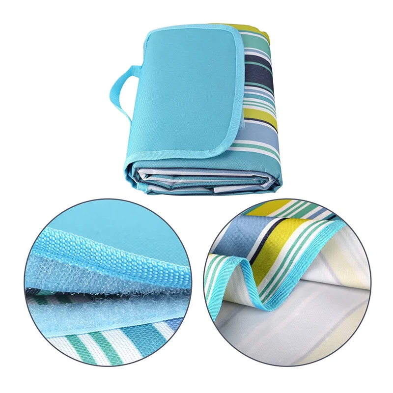 Outdoor & Picnic Blanket Extra Large Sand Proof and Waterproof Portable Beach Mat for Camping Hiking Festivals
