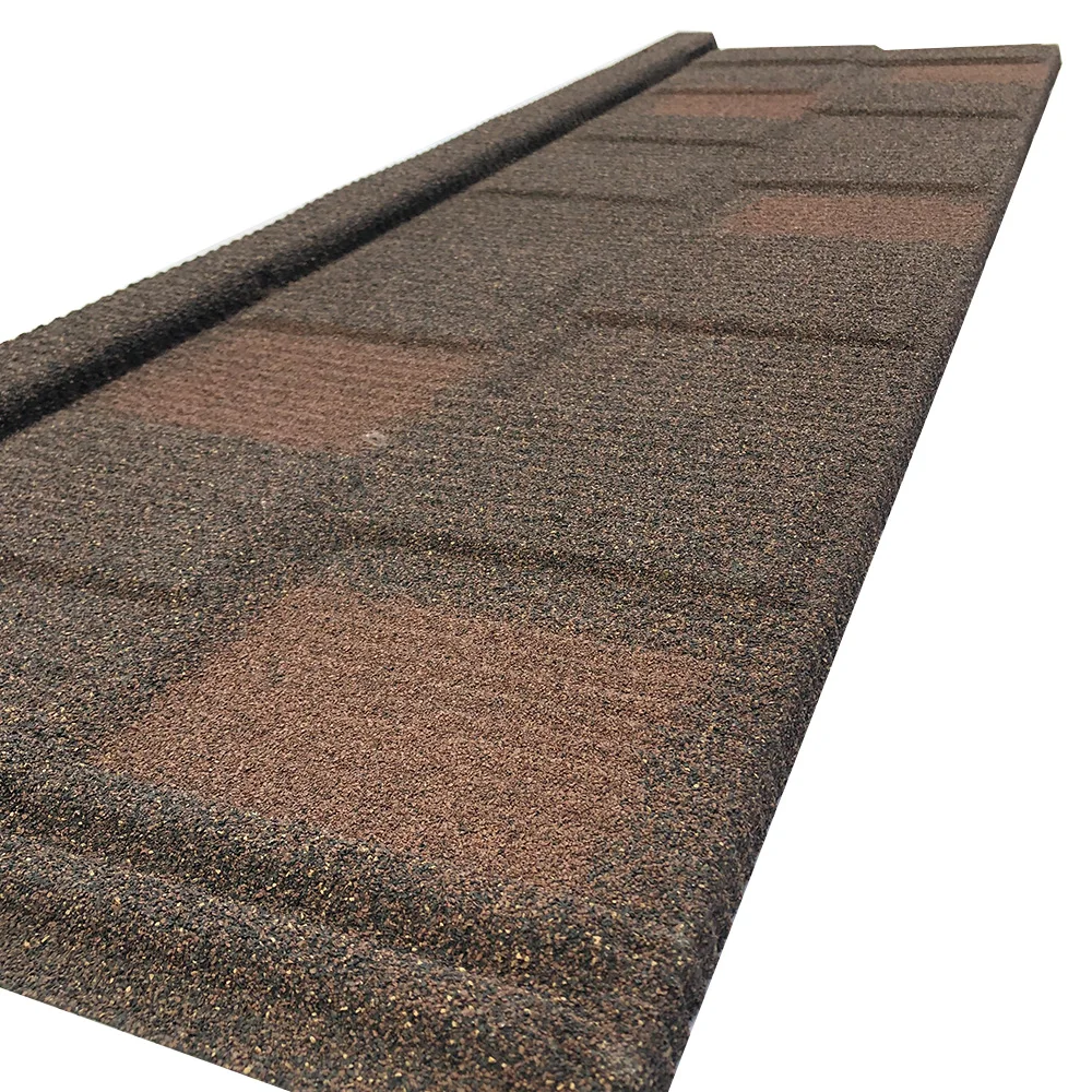Roof tiles 0.4mm stone coated roofing tile metal asphalt shingles roof tile from China