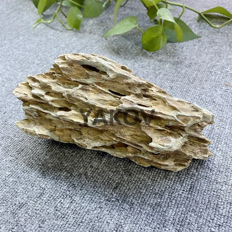 10-50cm aquarium tank ornaments dragon stone