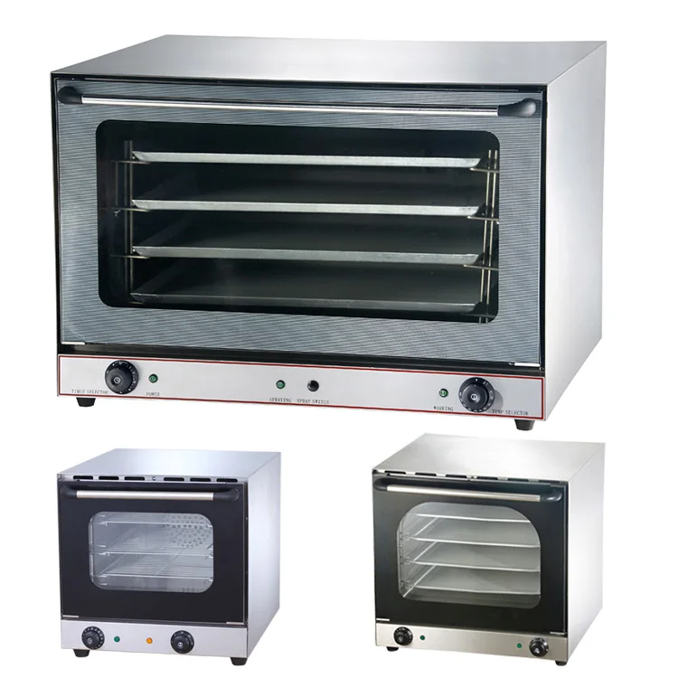Multi Electric Home Equipment Commercial Bakery Convection Oven For Cake