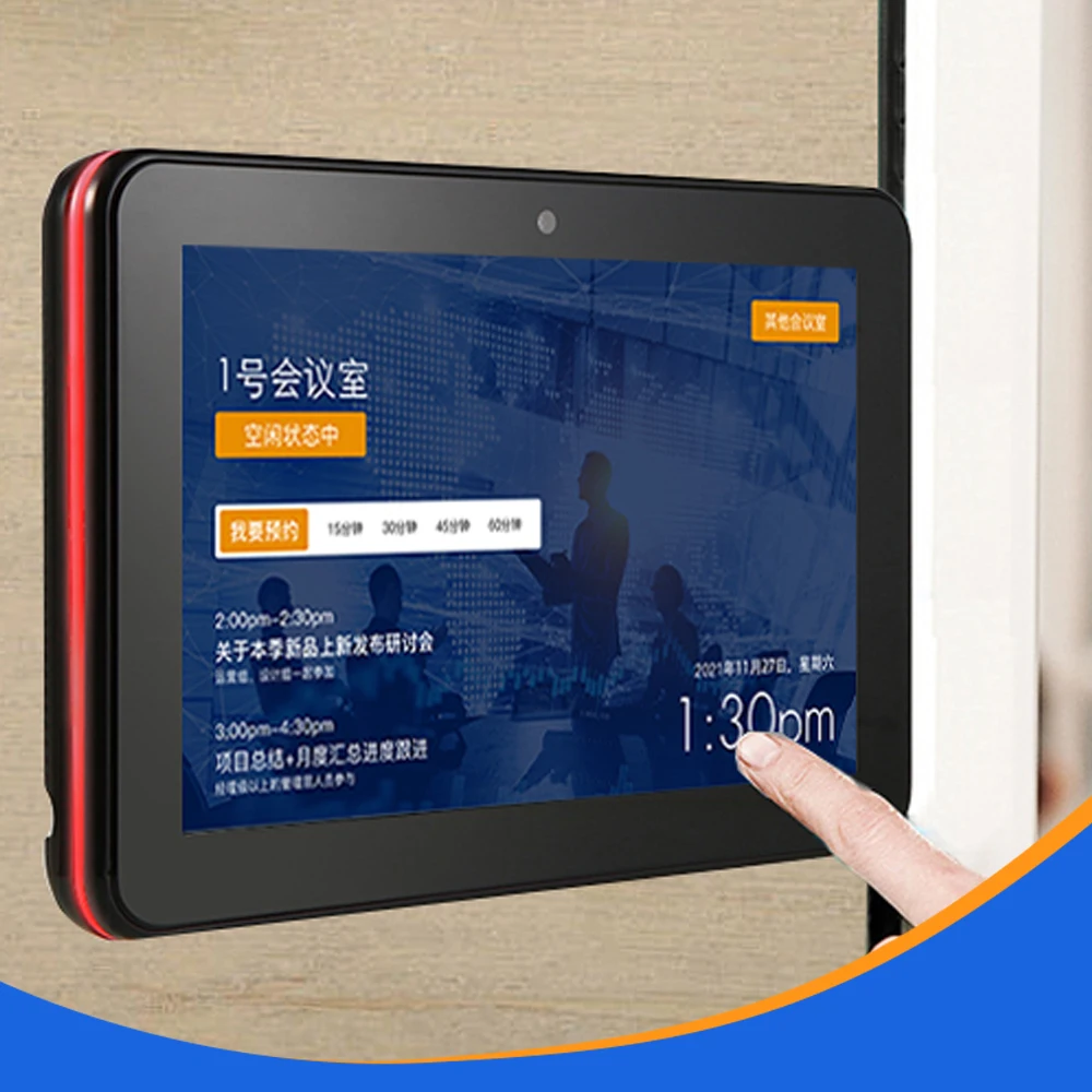 WOGO Meeting Room Booking Wall Android Signage 14 15.6 Inch Android 11 RK3566  2GB ROM 16GB SSD Poe Tablet Pc