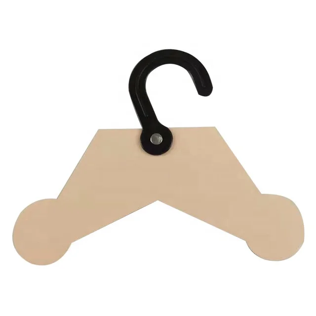 wholesale factory directly supply Recycled Paper hanger for baby bib cloth