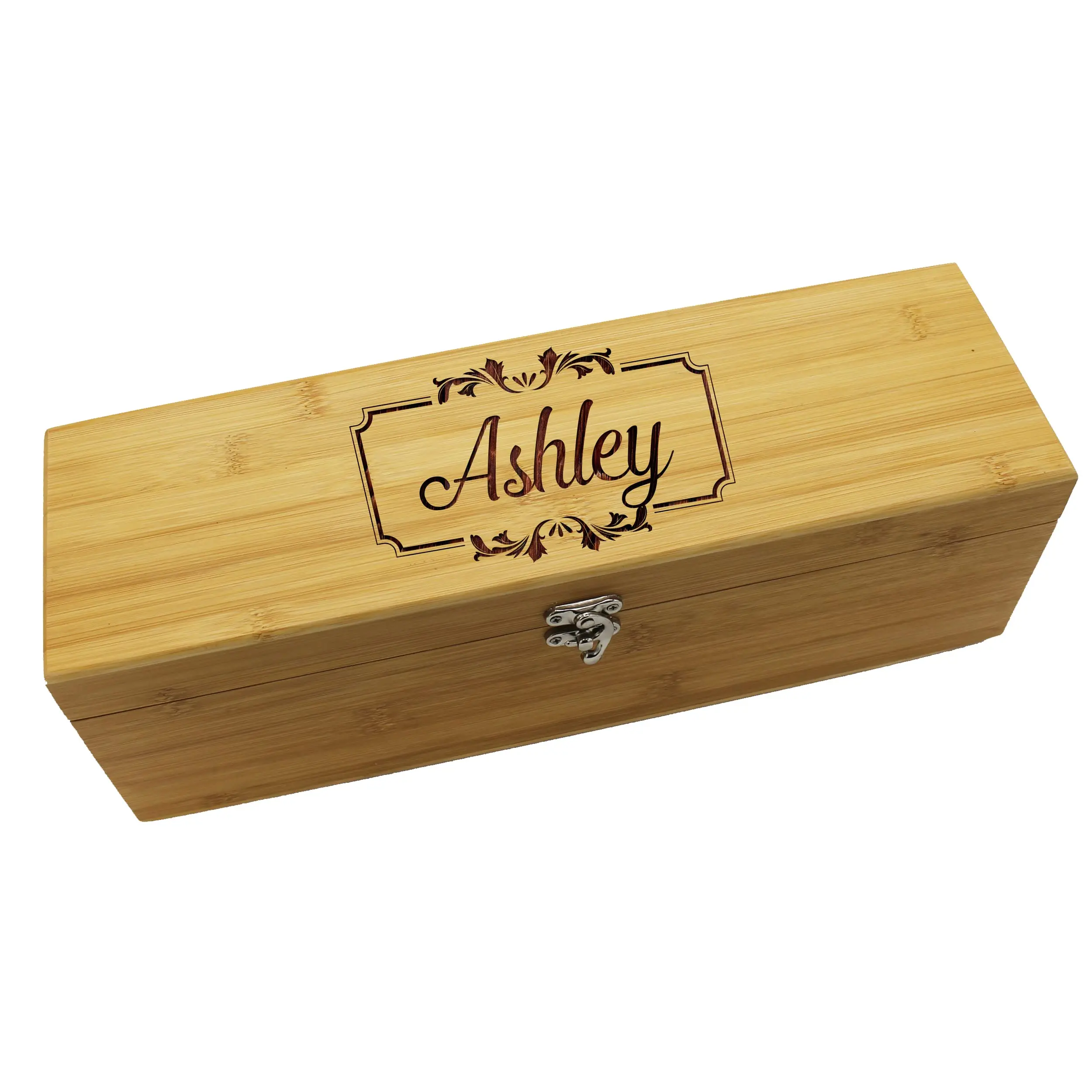 OEM Factory Wine Boxes Gift Box 1 Bottle Bamboo Wooden Wine Box with Custom Logo, accessories