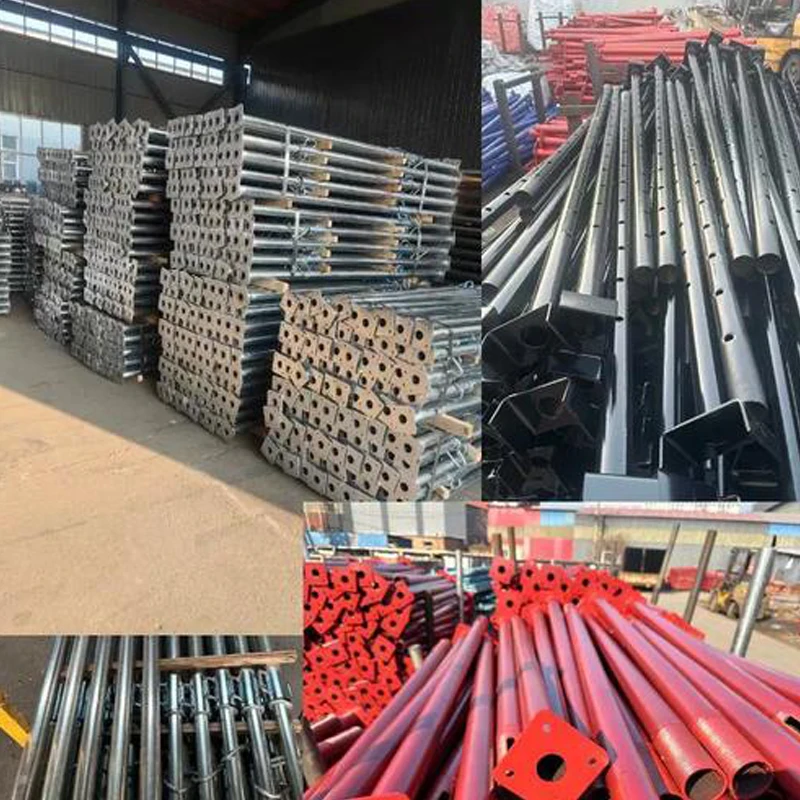 MetalScaffolding Prop Construction Support Jacks Galvanized Adjustable Steel Props Concrete formwork and scaffolding