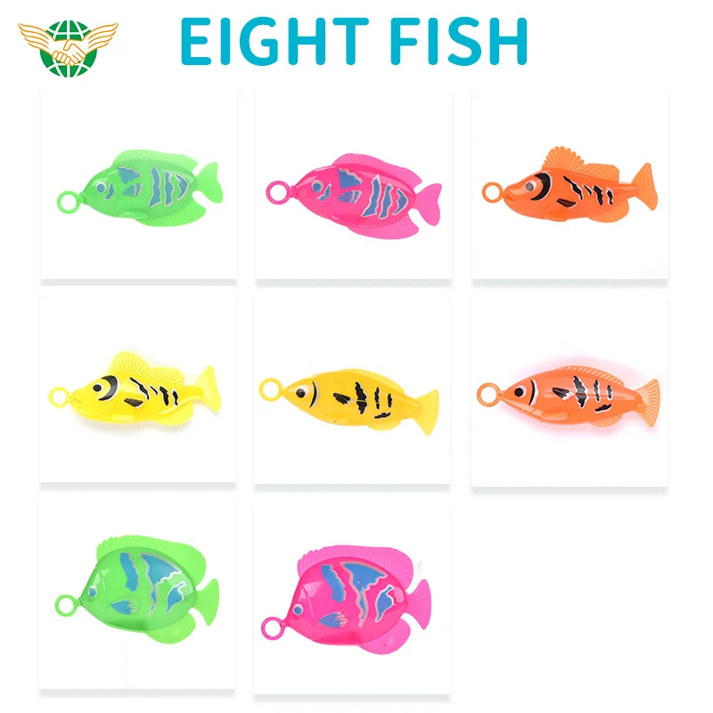 Wholesale Popular Early Educational Pretend Play Game Animals Fishing Game Play set Kids Fishing Pole Bath Toy