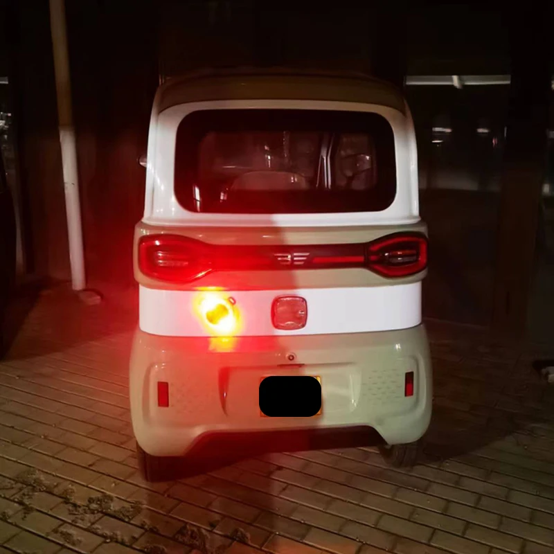 Waterproof LED Strobe Emergency Flash Light Anti-Tail Solar Traffic Warning Cars Trucks Seven Colors ABS PC Material White