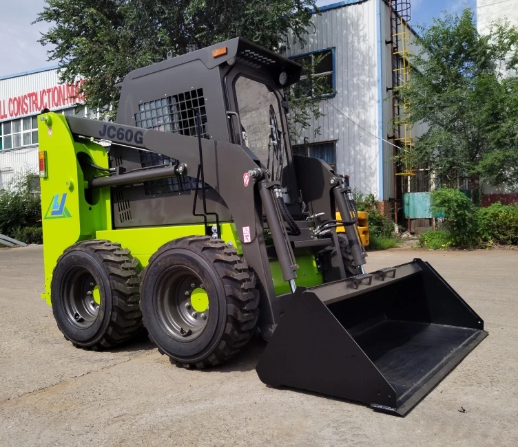 60HP JC60 грузовой погрузчик с грузоподъемностью 850kgs емкость ведра 0.4CBM Прямая продажа завода