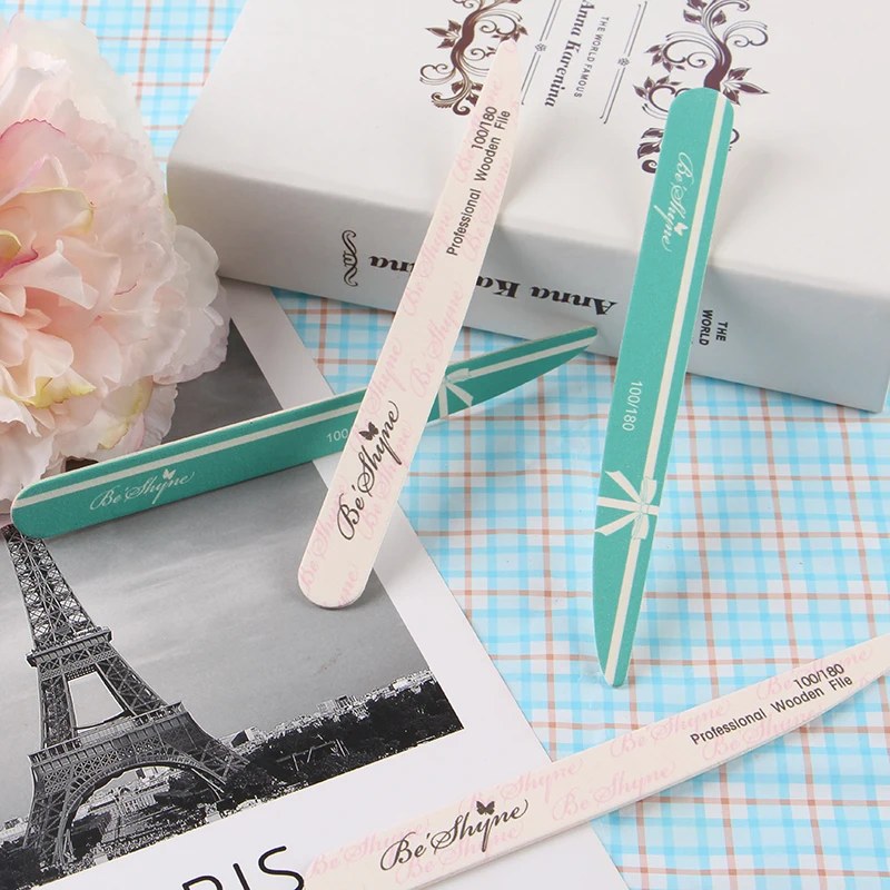 High Quality OEM Custom Printing Logo sponge nail  file buffer Washable reused emery Nail File