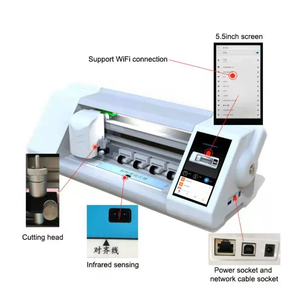 Wholesale Maquina De Fabricar Pelicula De Hidrogel Cortadora Mquina Hydro gel Cutting Machine