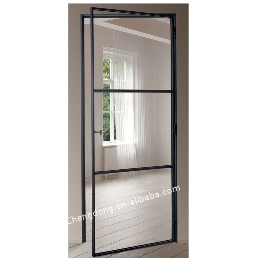 Steel basement burglar proof door wrought iron frame american new latest security doors