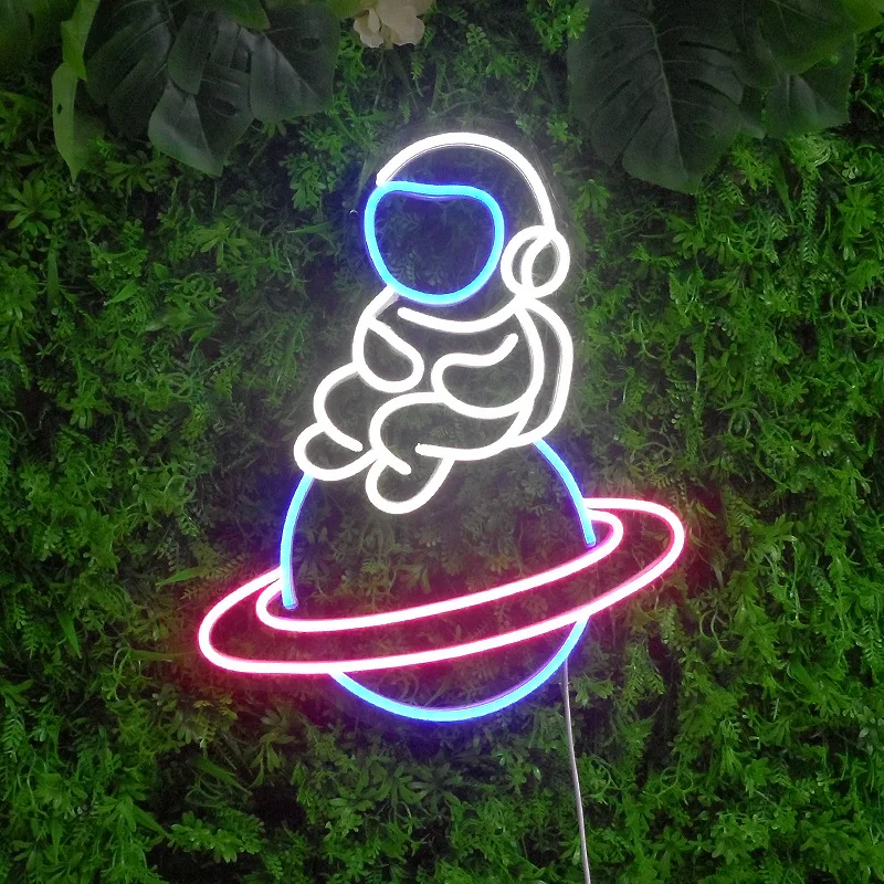 Moon decoration modeling lamp bedroom bedside guard lamp luminous fairy light-emitting diode neon sign