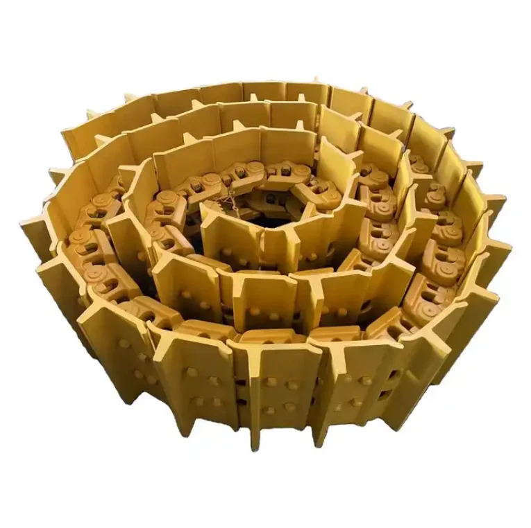Excavator and track chain for d7g bulldozer Track chain link machine and excavator steel track pads