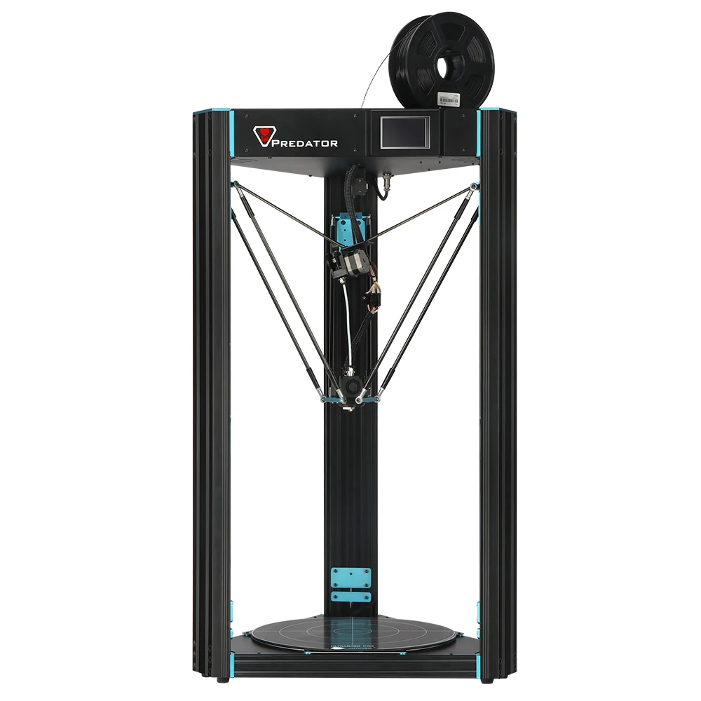 Anycubic New Predator 3D Printer Delta Kossel Plus  Large Print szie 370*370*455mm with Auto Leveling Print 3D