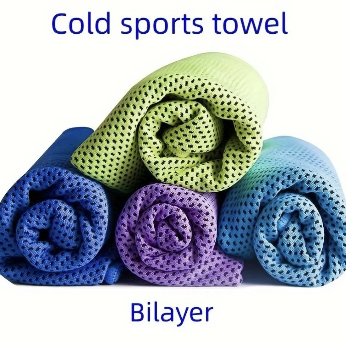 Custom Logo Cool Towel Summer Breathable SportsTowel Quick Dry Instant Cooling Cold Ice Microfiber Sport Towel