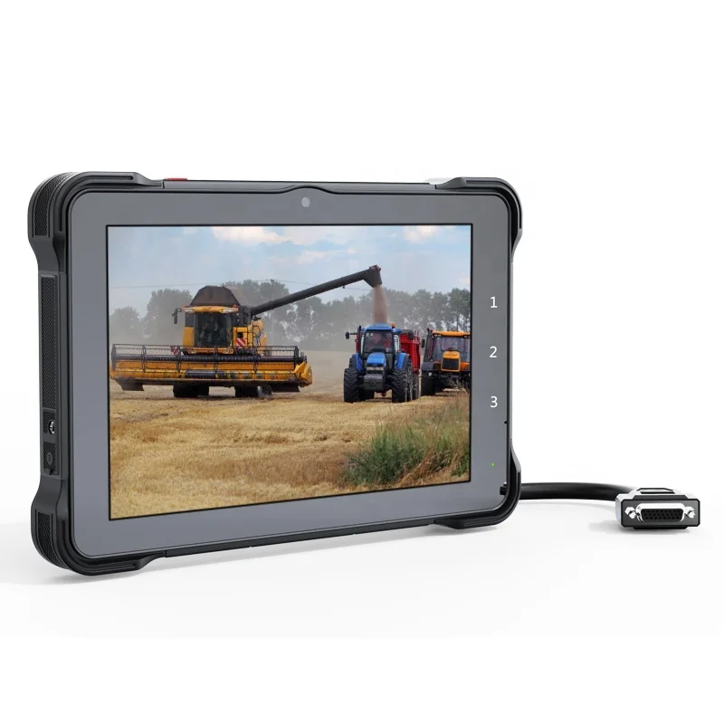 Vehicle Mount Agriculture Linux System Tablet 10 inch 4G LTE GPS Rugged Tablet IP67 All In One Tablet PC
