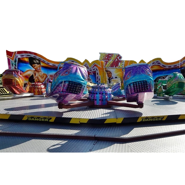 Exciting Amusement Park Rides park attraction Break Dance Crazy Dance Rides for sale