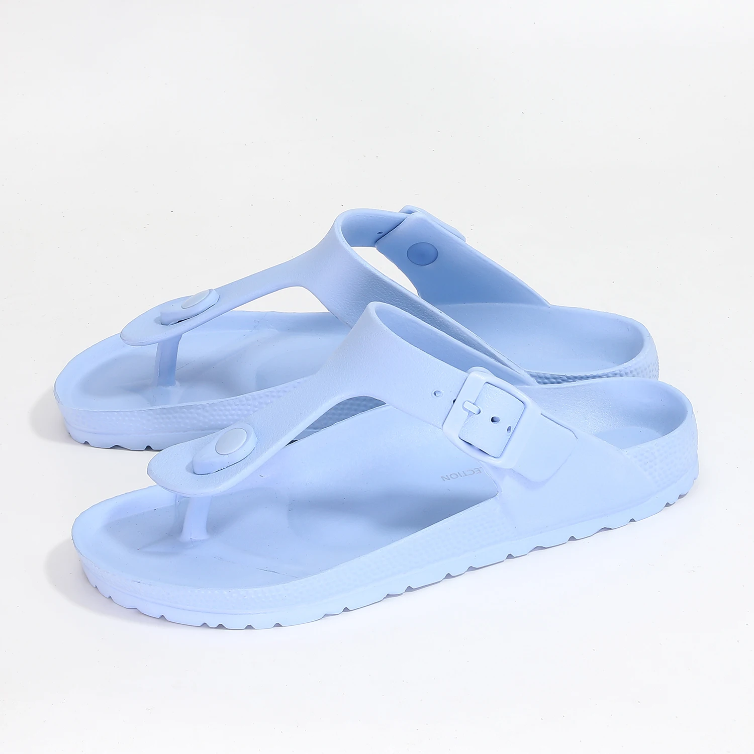 EVA flip flops women custom Logo thick sole EVA injection foam wedges EVA slides sandals slippers outdoor Garden shoes clog