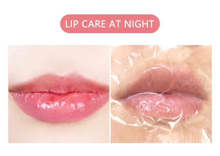 Private Label Lip Moisturizing Mask Lip Scrub Strawberry Flavor Lip Balm