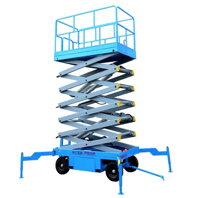Pangolin 2022 sell well scissor lift electric work platform lifts Mobile work lift