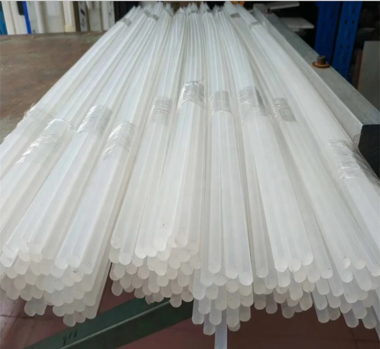 China factory rod plastic stick chemical resistant fluoroplastic extrude rod PFA rod