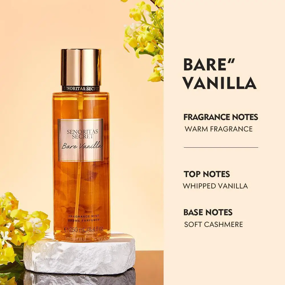 Newest 250ML Natural Love Body Fragrance Mist Spray Perfume Spicy Floral Freshness for Women Body Splash Sets Wholesale