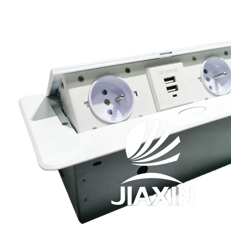 Conference tabletop multi functional electrical concealed desktop socket outlet