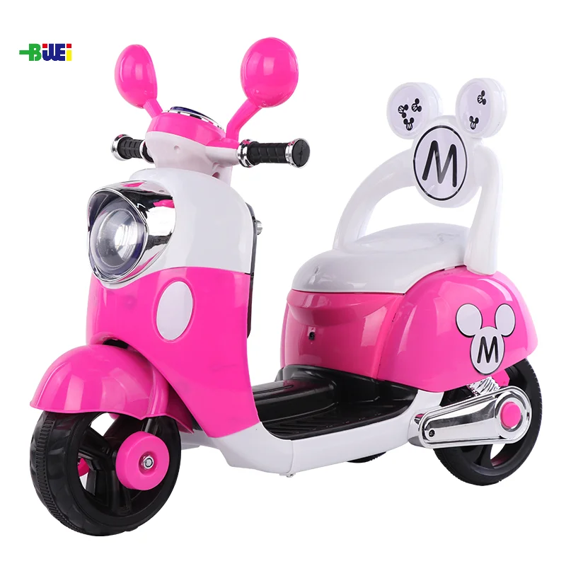 kids motor bike Wholesale children electric tricycle mini ride on car 3 wheels motor with 6V battery kids motorcycle electric