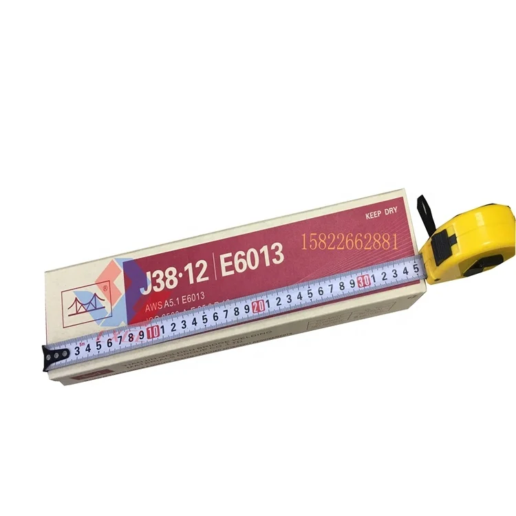 Golden bridge welding electrode tianjin factory J38.12 E6013