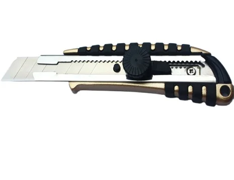 
Retractable utility knife industrial aluminum 18mm cutter knife 