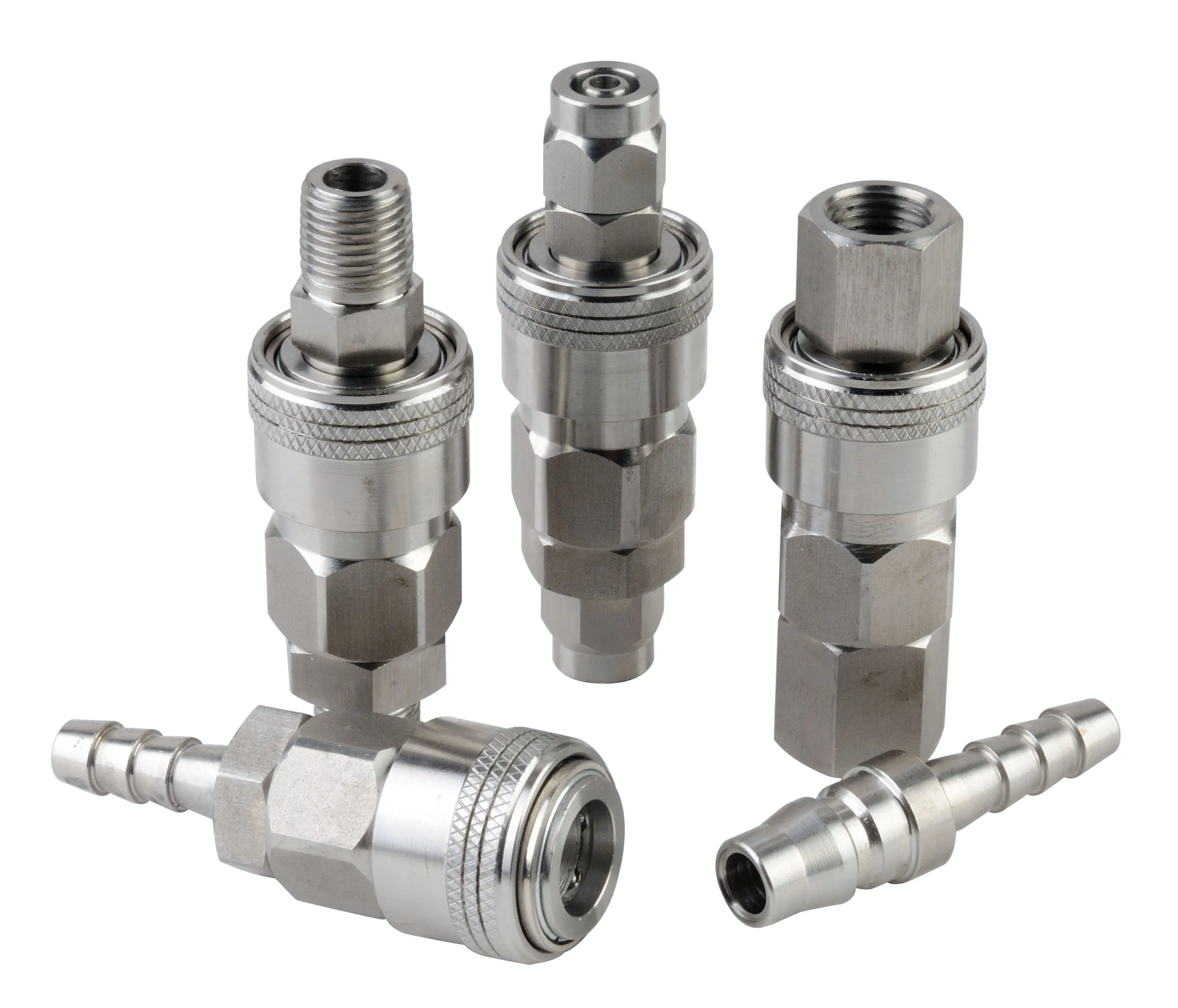 
Self-locking air quick connect coupler coupling 