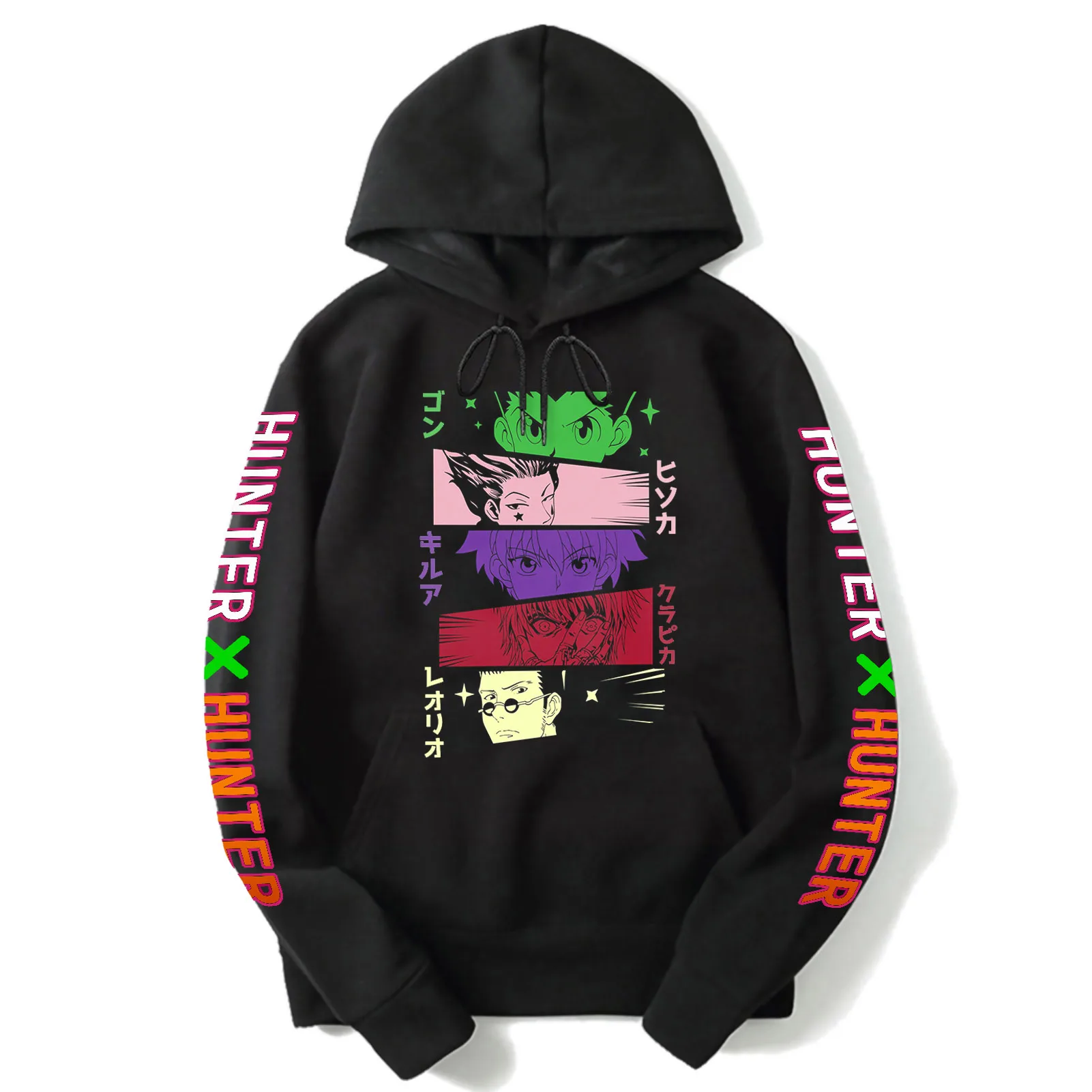 Fashion New Design Custom Design Colsplay Hoodies Sweatshirt Anime Black Hoodies Tops Clothes For Man