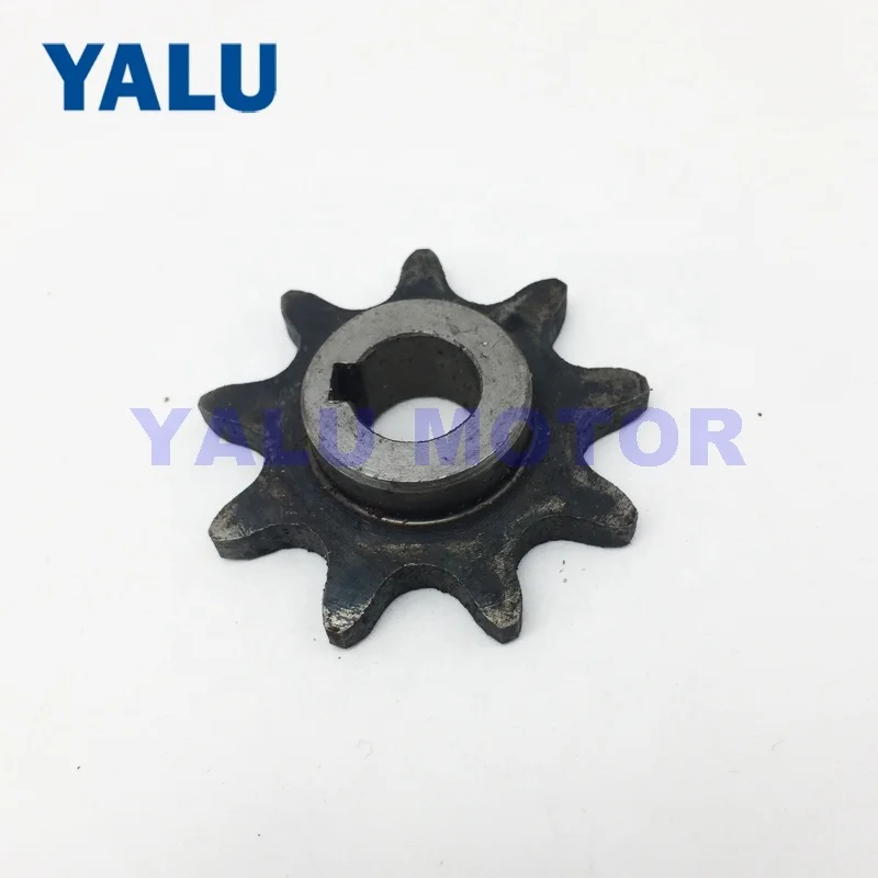 MY1016Z 12V 24V 250W Electric motorcycle ATV E-scooter Geared Brush DC Motor with 420 Chain Sprocket for Ebike Go-Kart Vehicle